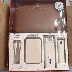 MVMT Deluxe Organizer Bundle with Brown and White Accessories